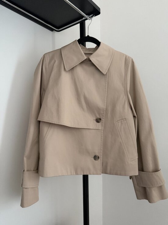 & Other Stories Jackets & Blazers - NWOT & Other Stories Short Trench Coat Jacket Size Small